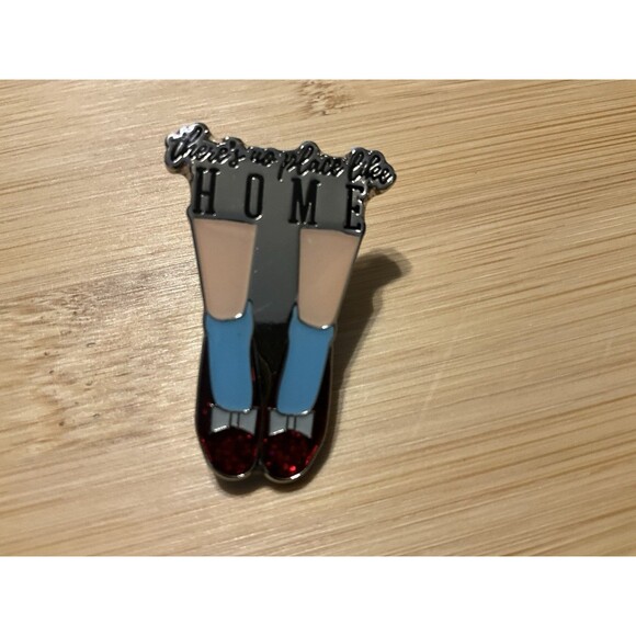 There’s No Place Like Home Pin Ruby Red Shoes - Picture 1 of 4